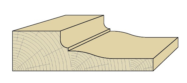 FABA frez nasadzany profilowy P-204 200x20/30 Z4+1 HSS – do płycin