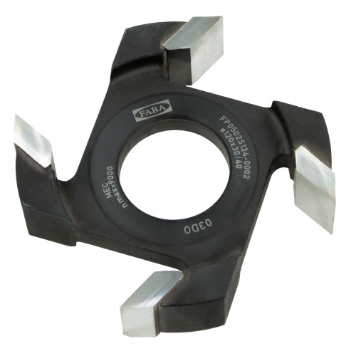 FABA frez nasadzany prosty Nr 2 120x30/40 Z4 HSS – do zestawów FP-05, FP-06, FP-15 i FP-16