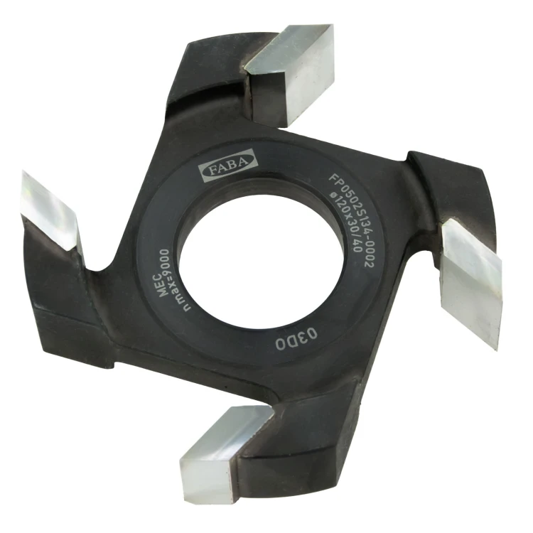 FABA frez nasadzany prosty Nr 2 120x30/40 Z4 HSS – do zestawów FP-05, FP-06, FP-15 i FP-16
