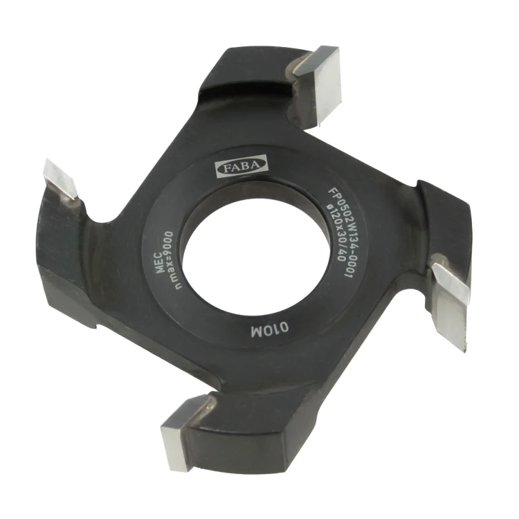 FABA frez nasadzany prosty Nr 2 120x30/40 Z4 HM – do zestawów FP-05, FP-06, FP-15 i FP-16