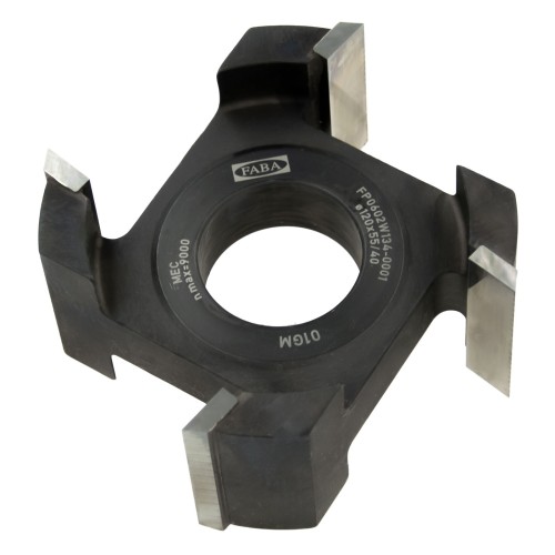 FABA frez nasadzany prosty Nr 2 120x55/40 Z4 HM – do zestawów FP-05, FP-06, FP-15 i FP-16