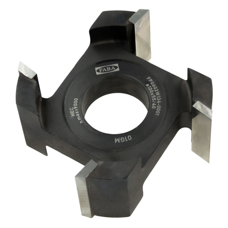 FABA frez nasadzany prosty Nr 2 120x55/40 Z4 HM – do zestawów FP-05, FP-06, FP-15 i FP-16