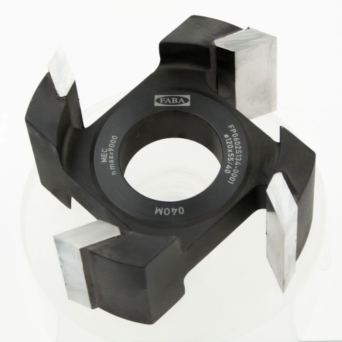 FABA frez nasadzany prosty Nr 2 120x55/40 Z4 HSS – do zestawów FP-05, FP-06, FP-15 i FP-16
