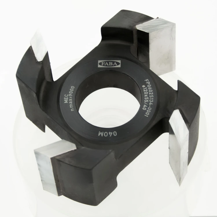 FABA frez nasadzany prosty Nr 2 120x55/40 Z4 HSS – do zestawów FP-05, FP-06, FP-15 i FP-16