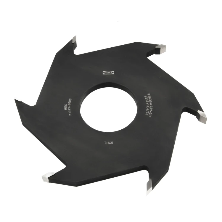 FABA frez boczny do złącz FZK-30-B1 239x14,4/70 Z6 HM – połączenie według schematu B