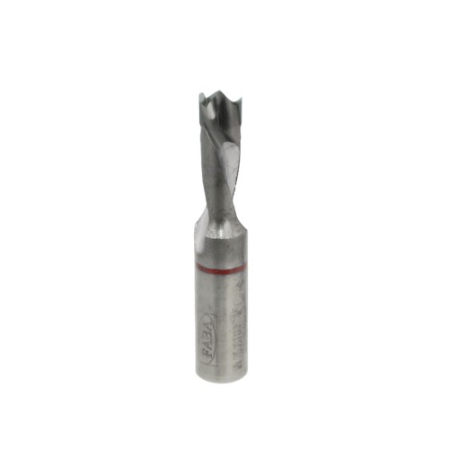 FABA wiertło nieprzelotowe lutowane WNL-01S 8/10x25 L57,5 HM Lewy Super wykończenie / Super Finish