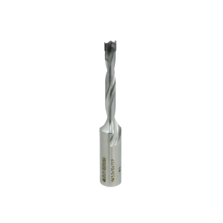 FABA wiertło nieprzelotowe lutowane WNL-01S 5,5/10x38 L70 HM Prawy Super wykończenie / Super Finish