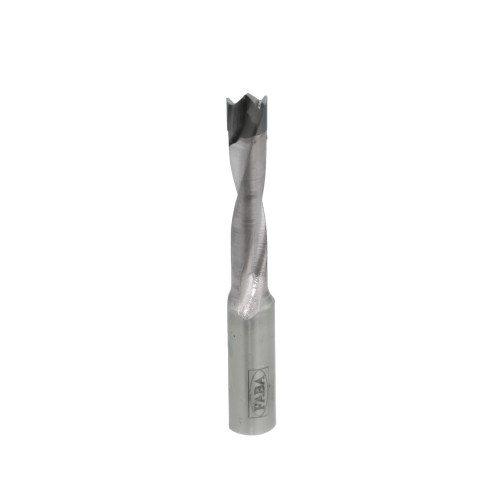FABA wiertło nieprzelotowe lutowane WNL-01S 8/10x38 L70 HM Prawy Super wykończenie / Super Finish