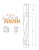 FABA wiertło nieprzelotowe lutowane WNL-02S 5/10x55 L90 HM Prawy Super wykończenie / Super Finish