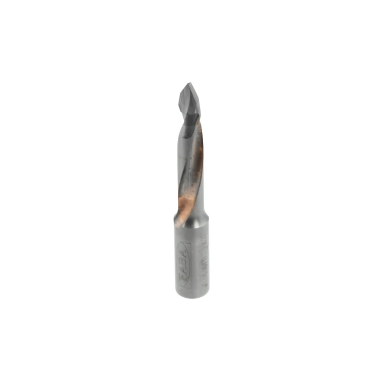 FABA wiertło przelotowe lutowane WPL-01S 8/10x40 L70 HM Prawy Super wykończenie / Super Finish