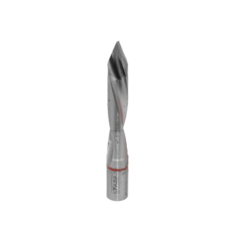 FABA wiertło przelotowe lutowane WPL-01S 10/10x50 L77 HM Lewy Super wykończenie / Super Finish