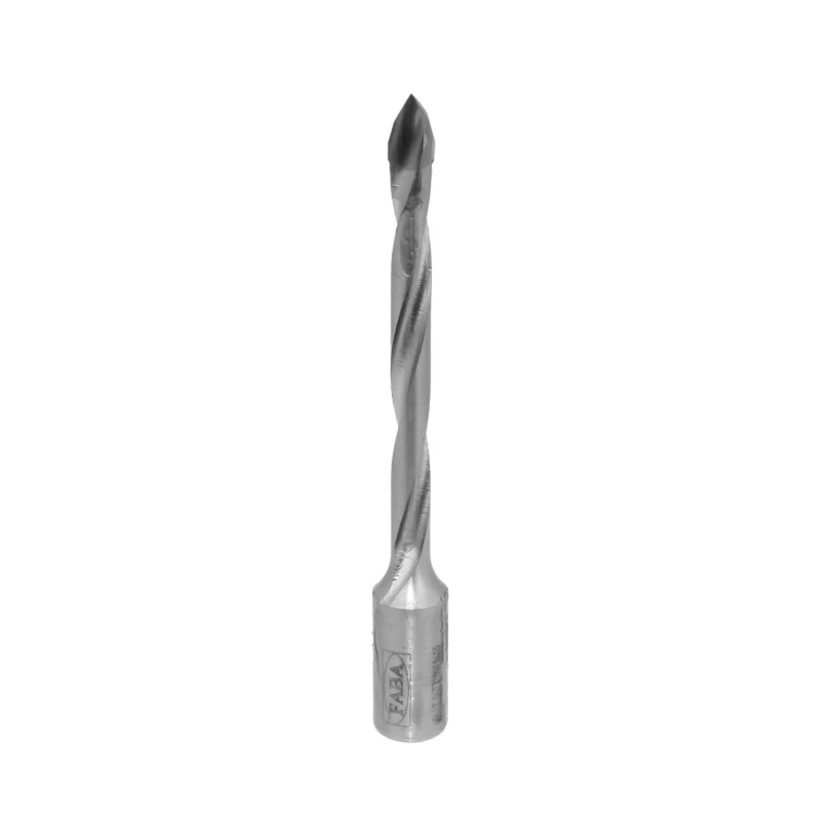 FABA wiertło przelotowe lutowane WPL-01S 6/10x60 L90 HM Prawy Super wykończenie / Super Finish