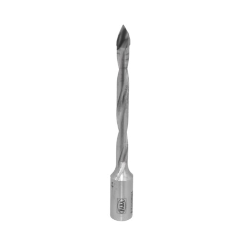 FABA wiertło przelotowe lutowane WPL-01S 6/10x65 L90 HM Prawy Super wykończenie / Super Finish