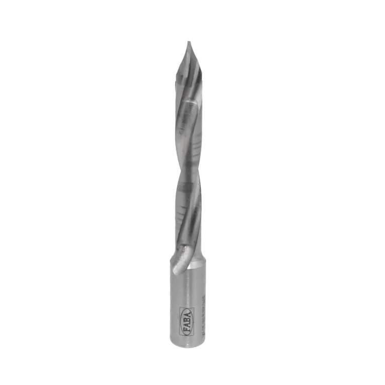 FABA wiertło przelotowe lutowane WPL-01S 8/10x60 L90 HM Prawy Super wykończenie / Super Finish