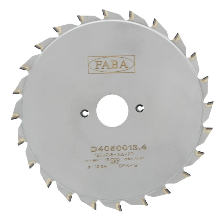 FABA podcinak DIA PD-405 125x2,8–3,6/1,0–2,2x20 Z12+12 GM – regulowany przekładkami