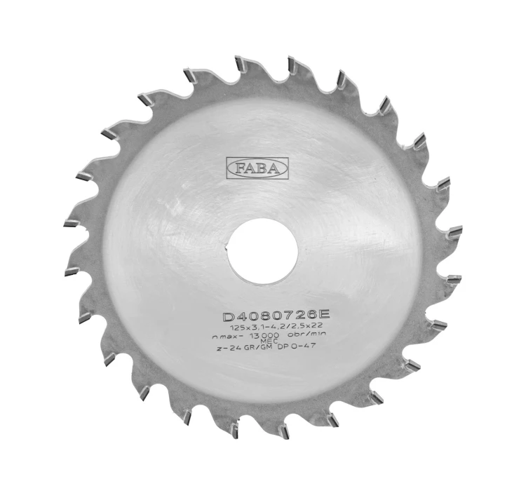 FABA podcinak DIA PD-408 ECO 125x3,1–4,2/2,5x22 Z24 GR/GM – stożkowy