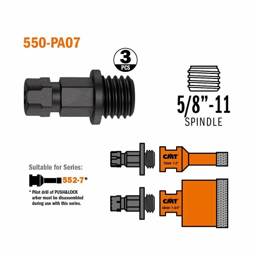 CMT adaptor M14 do otwornic 552.5 3 szt. – zdjęcie 1
