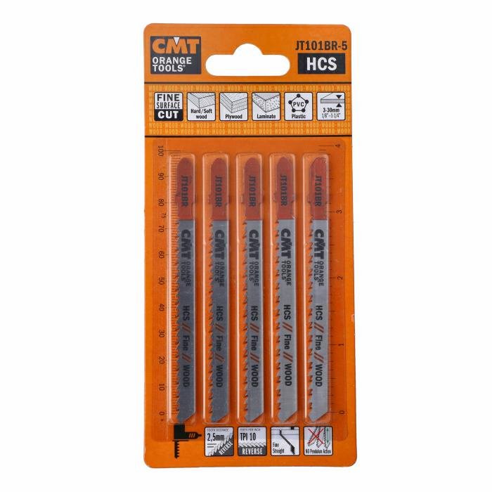 CMT brzeszczot do wyrzynarki I 75 mm, L 100 mm, TS 2,5 mm, 5 szt. – zdjęcie 2