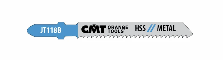 CMT brzeszczot do wyrzynarki I 50 mm, L 76 mm, TS 2 mm, 5 szt. – zdjęcie 1