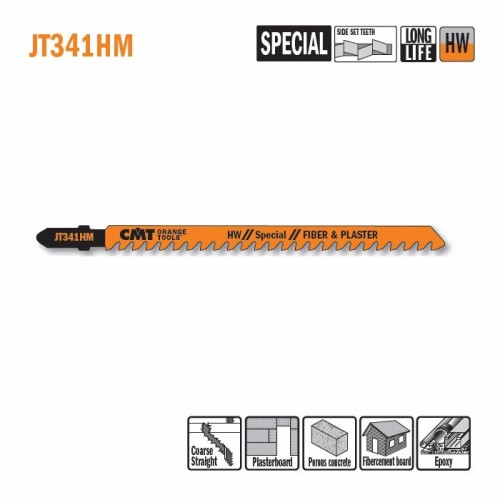 CMT brzeszczot do wyrzynarki I 110 mm, L 132 mm, TS 4,3 mm, 3 szt. – zdjęcie 1