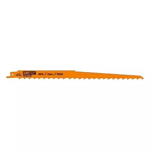CMT brzeszczot do piły szablastej, H 19 mm, K 1,25 mm, TS 8,5 mm, TPI 3, 5 szt. – zdjęcie 1