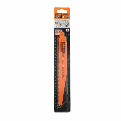 CMT brzeszczot do piły szablastej, H 24 mm, K 1,2 mm, TPI 6-8, 3 szt. – zdjęcie 1