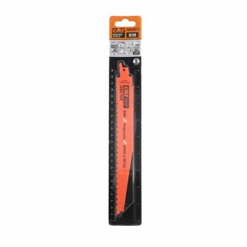 CMT brzeszczot do piły szablastej, H 25 mm, K 1,27 mm, TPI 6-12, 5 szt. – zdjęcie 1