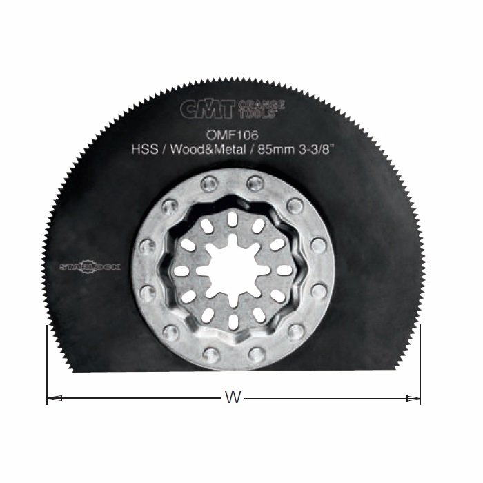 CMT brzeszczot oscylacyjny w 85, k 0,5 ts 1,34 tpi 19 1 szt. starlock – multi-mat – zdjęcie 1