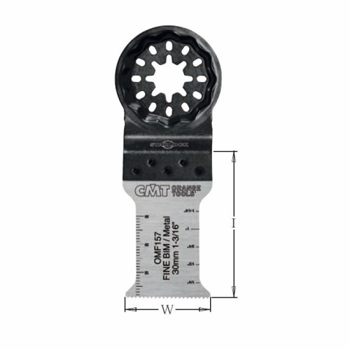 CMT brzeszczot oscylacyjny w 30, i 50 ts 1,2 tpi 21 50 szt. starlock – metal – zdjęcie 1