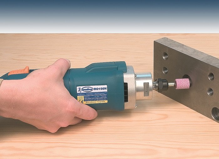 Virutex RO156N Szlifierka pionowa 750 WRPM 14000 - 30000, S 6 mm, max śr. 25 mm – zdjęcie 2