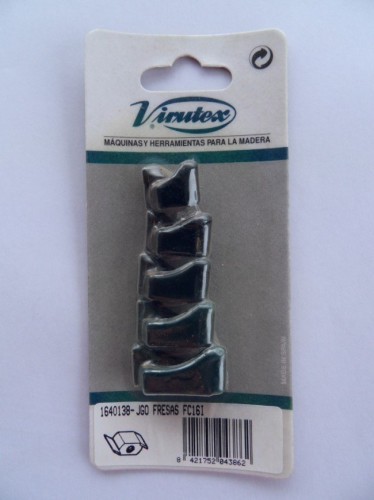 Virutex 1640138 Zestaw dłut HM 18,21,23,25,30do FC116U / FR129 VB – zdjęcie 1
