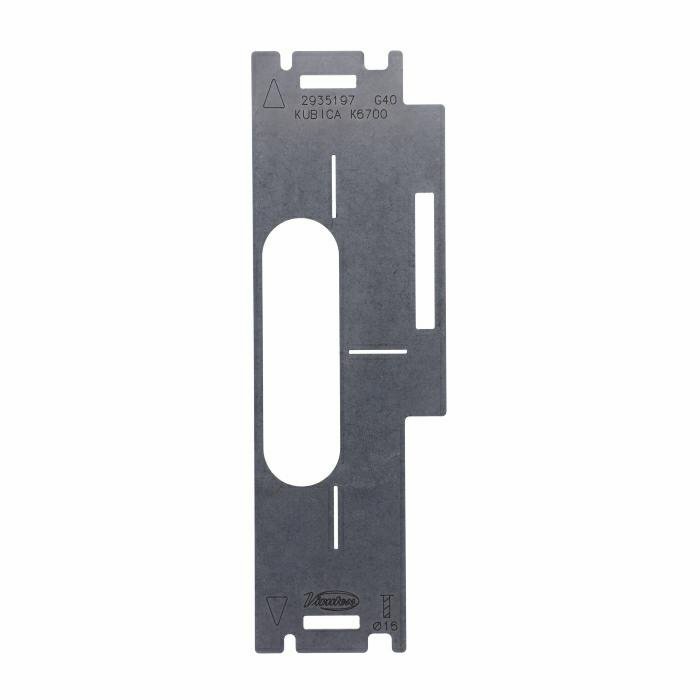 Virutex 2935197 Szablon Kubica K6700G40/F16 do FR129 VB – zdjęcie 1