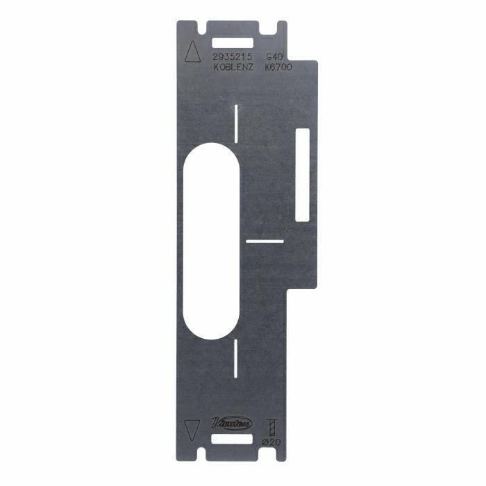 Virutex 2935215 Szablon Kubica K6700 / CEMOM E80G40/F20 do FR129 VB – zdjęcie 1