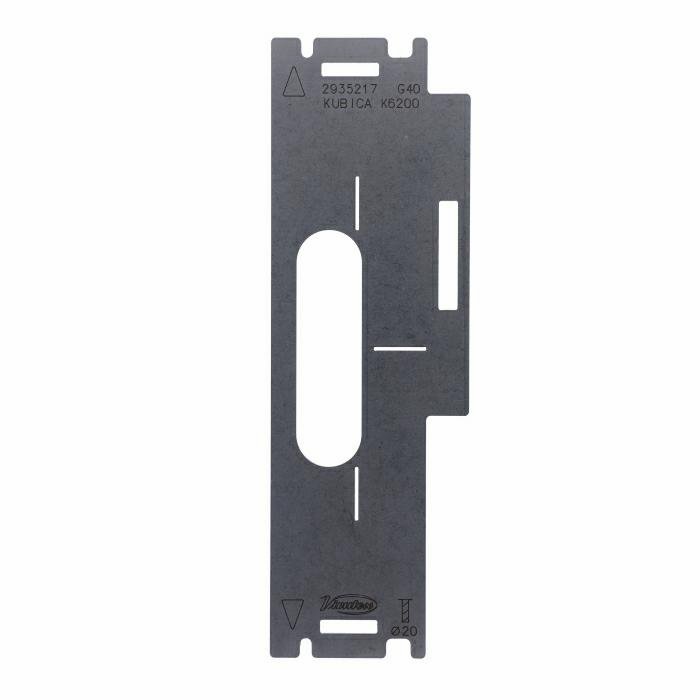 Virutex 2935217 Szablon pod zawias Kubica K6200G40 F20 – zdjęcie 1