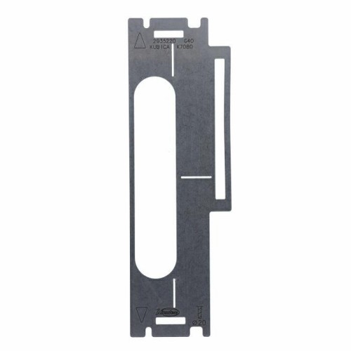 Virutex 2935220 Szablon pod zawias Kubica K7080G40 F20 – zdjęcie 1