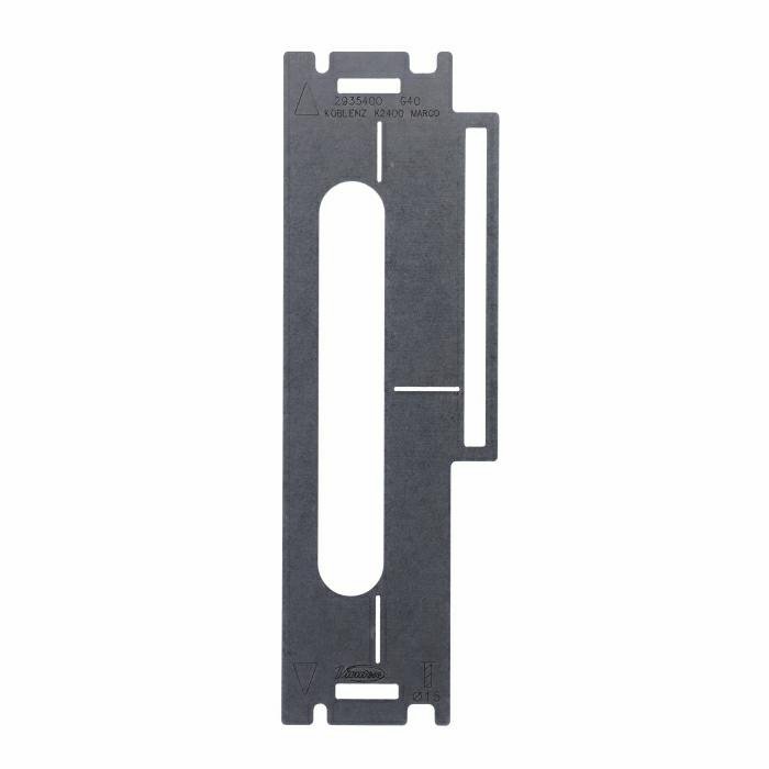 Virutex 2935400 Szablon Kubica K2400 OścieznicaG40/F15 do FR129 VB – zdjęcie 1