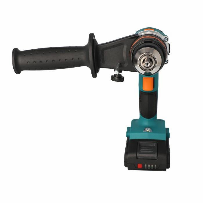 Virutex ATB80P Wiertarko - wkrętarka udarowa 20 V+ 2 szt bateria 2.0 Ah – zdjęcie 2