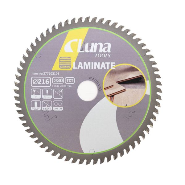 Luna Piła tarczowa Laminate 216x30 Z64