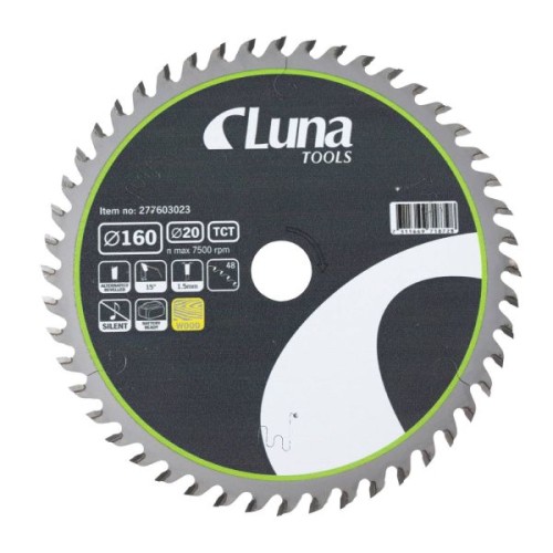 Luna Piła tarczowa Extra Thin 160x20 Z48
