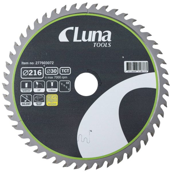 Luna Piła tarczowa Extra Thin 216x30 Z48