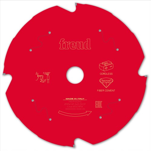 FREUD Piła do włókno-cementu 160x20x4Z / ostrze diamentowe FR07F002HC
