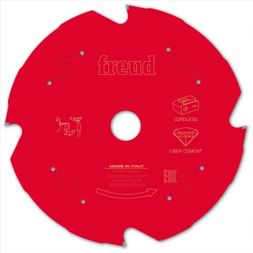 FREUD Piła do włókno-cementu 160x20x4Z / ostrze diamentowe FR06F002HC