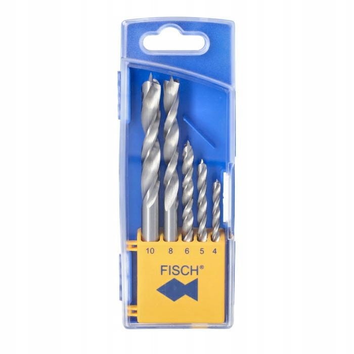 Fisch zestaw wierteł HSS premium do drewna 5 szt.