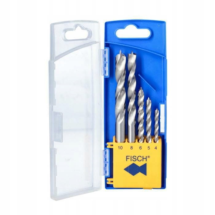 Fisch zestaw wierteł HSS premium do drewna 5 szt.