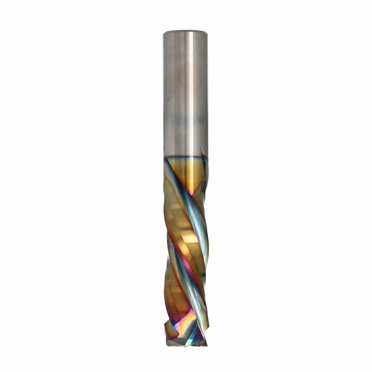 ITA TOOLS frez spiralny wykańczający do drewna / płyty Z3+3 D16 I52 S16 mm / pozytyw+negatyw / Powłoka Platinium®