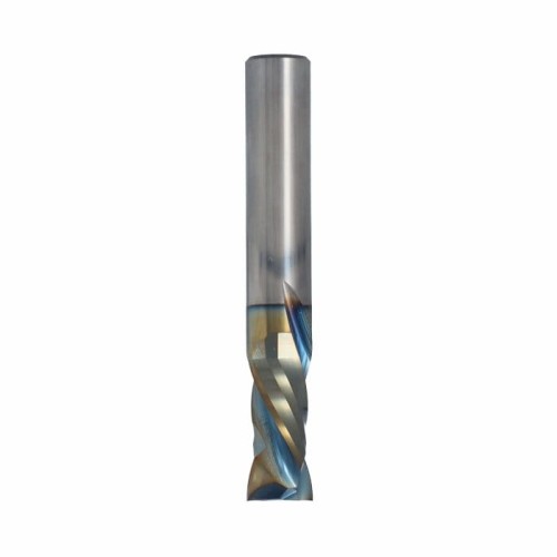 ITA TOOLS frez spiralny wykańczający do drewna / płyty Z2+2 D12 I25 S12 mm / pozytyw+negatyw / Powłoka Platinium®
