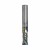 ITA TOOLS frez spiralny wykańczający do drewna / płyty Z2+2 D12 I25 S12 mm / pozytyw+negatyw / Powłoka Platinium®