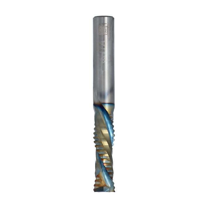 ITA TOOLS frez spiralny zgrubny do drewna / płyty Z2+2 D10 I35 S10 mm / pozytyw+negatyw / Powłoka Platinium®