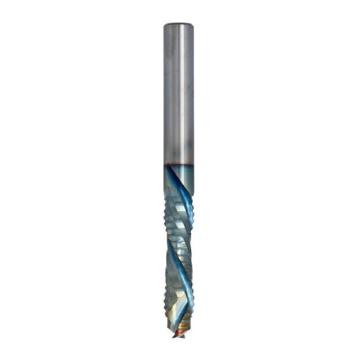 ITA TOOLS frez spiralny zgrubny do drewna / płyty Z2+2 D8 I35 S8 mm / pozytyw+negatyw / Powłoka Platinium®