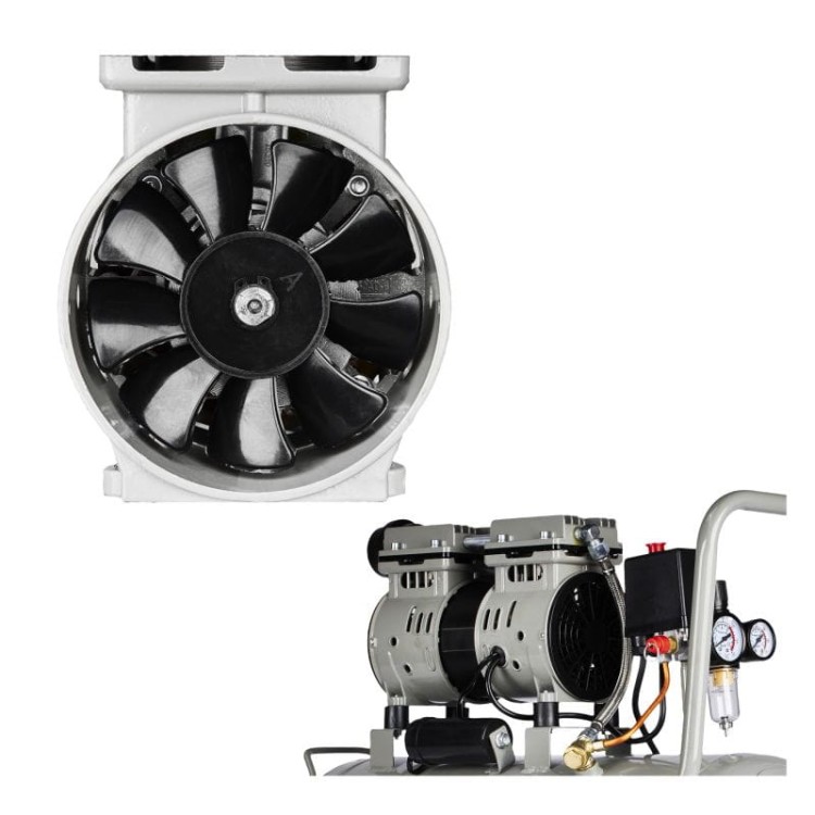 Kompresor bezolejowy 50L 8bar KD1396